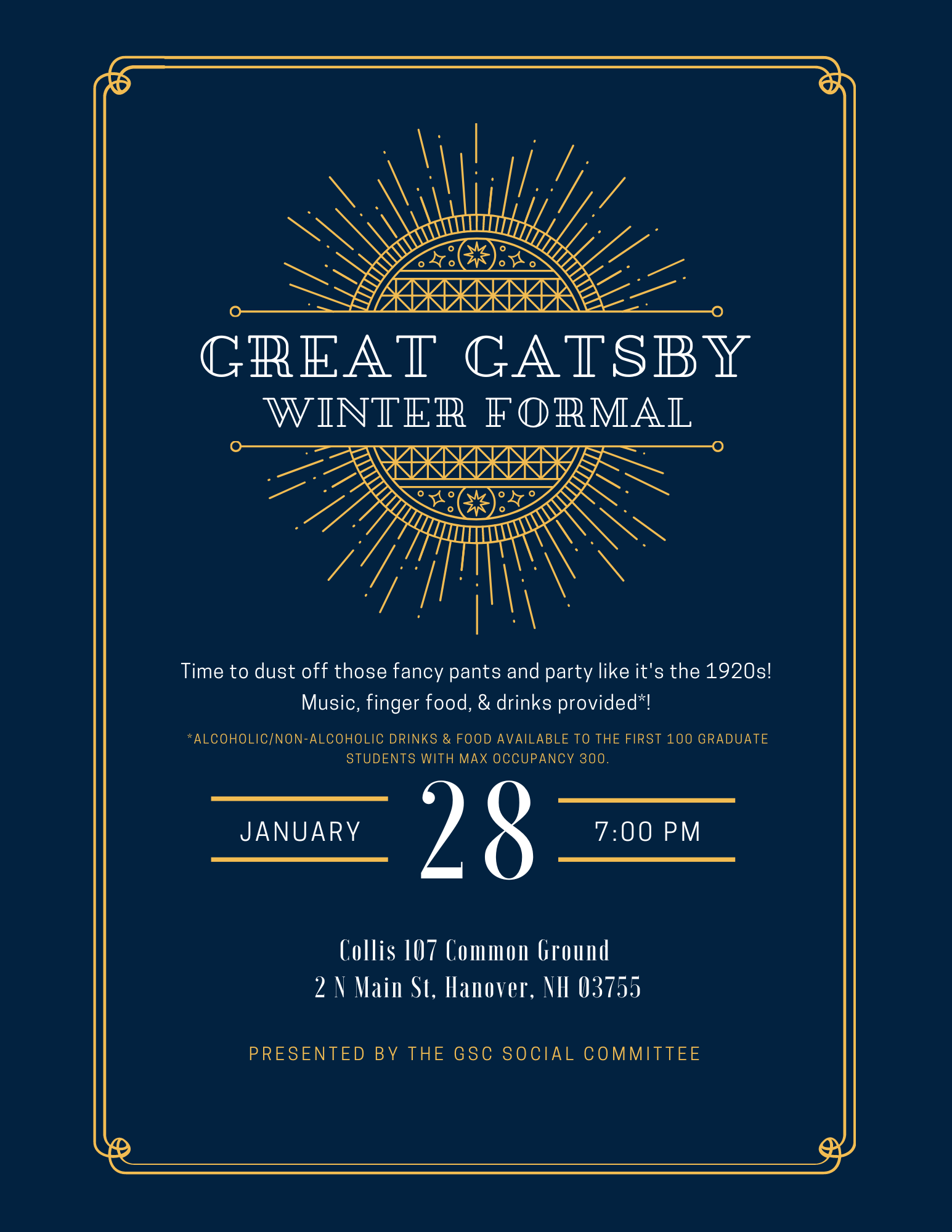 Great 2025 gatsby formal